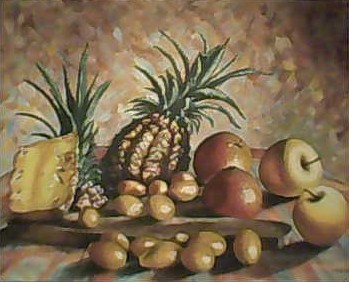 Composizione con kumquat 